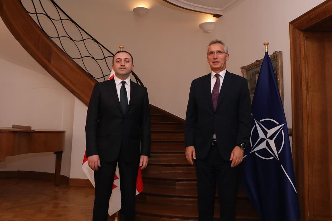 ირაკლი ღარიბაშვილი – ნაყოფიერი საუბარი შედგა იენს სტოლტენბერგთან