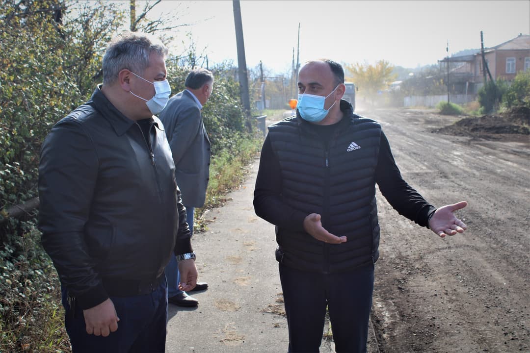 ჩოლაბურის ხიდი-თერჯოლა-ტყიბულის საავტომობილო გზის 12,6 კმ მონაკვეთის სარეაბილიტაციო სამუშაოები დაიწყო