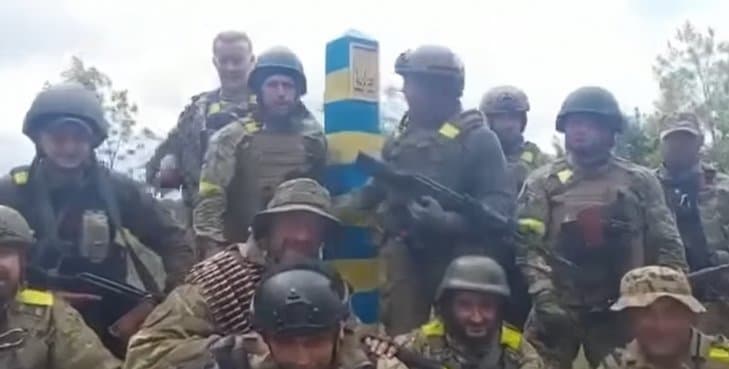 Ukrainian troops reach Russian border after liberalization of Kharkiv