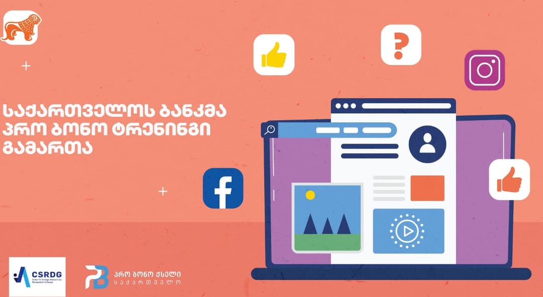 “საქართველოს ბანკმა” საქართველოს სტრატეგიული კვლევებისა და განვითარების ცენტრთან ერთად პრო ბონო ვებინარი გამართა