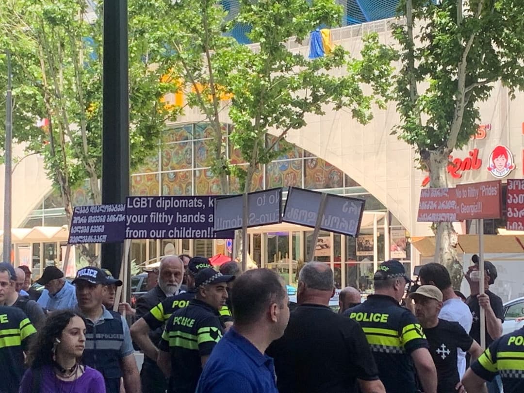 Lithuanian Ambassador disappointed by “blatant insults” to dip corps by Georgian far-right activists