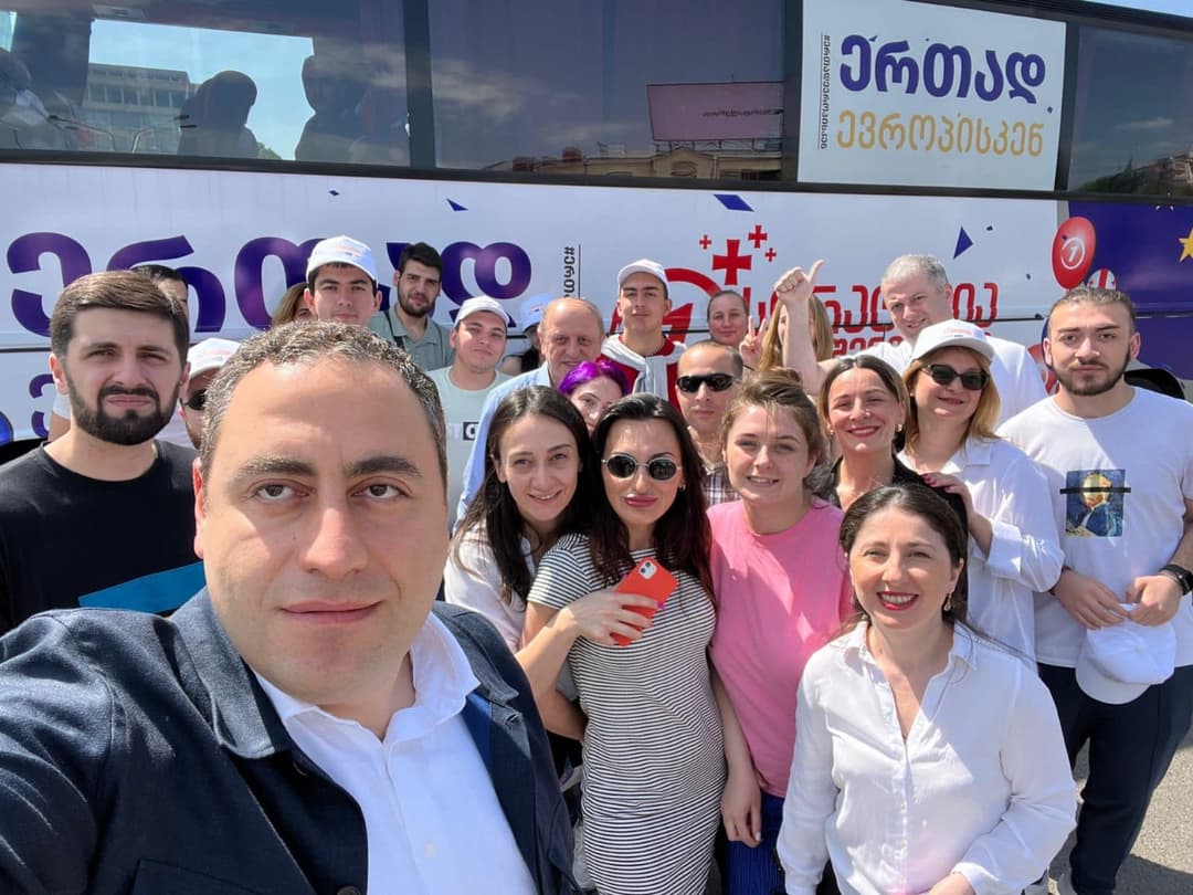 Strategy Agmashenebeli opposition launches 100-hour tour “together towards Europe”