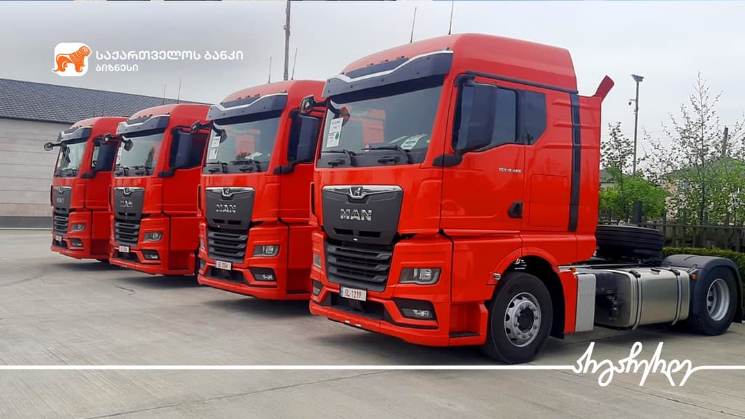 “საქართველოს ბანკთან” პარტნიორობით კომპანია “ტრანს ალიანს ფოთმა” ავტოპარკის რაოდენობა გაზარდა
