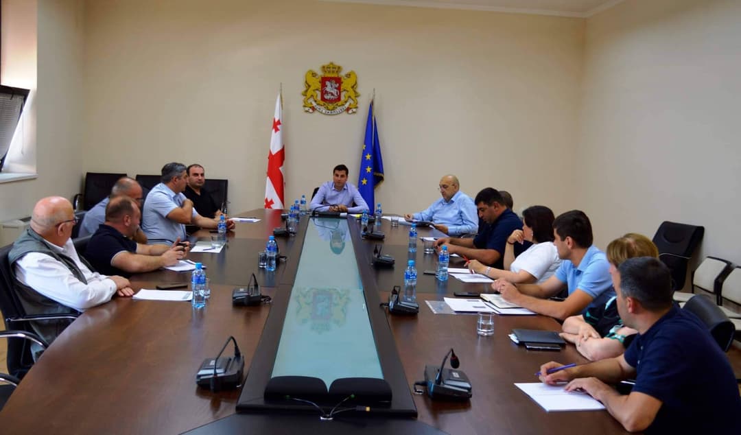 ბესიკ ამირანაშვილმა რეგიონში შემავალი მუნიციპალიტეტების მერებთან სამუშაო შეხვედრა გამართა