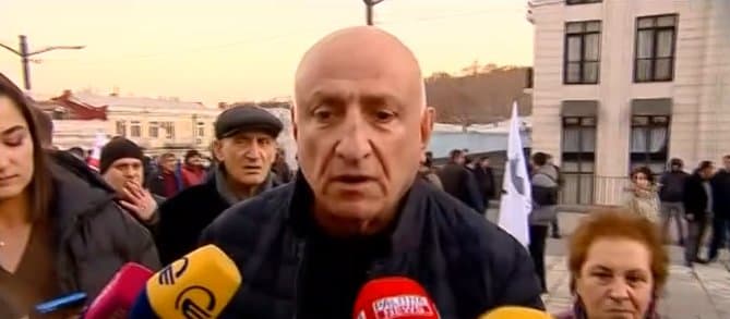 ანზორ მელია – ეს არის ივანიშვილის დაკვეთით გაკეთებული აქცია, ლევან ხაბეიშვილი ივანიშვილის თამაშს თამაშობს