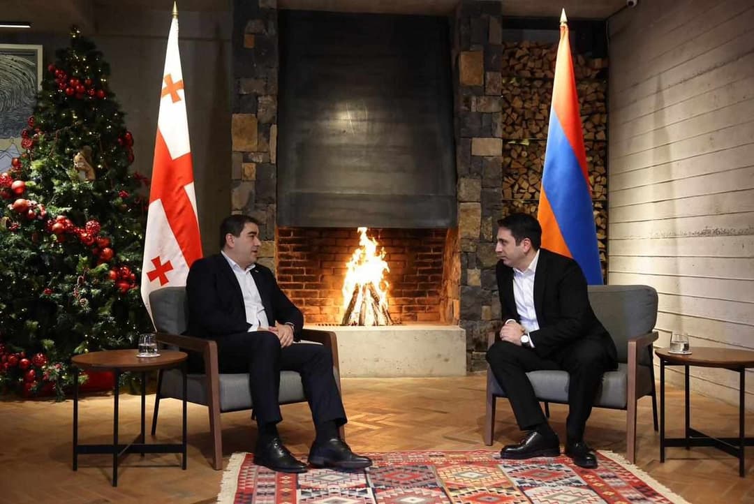 შალვა პაპუაშვილი არაოფიციალური ვიზიტით სომხეთის რესპუბლიკას ეწვია