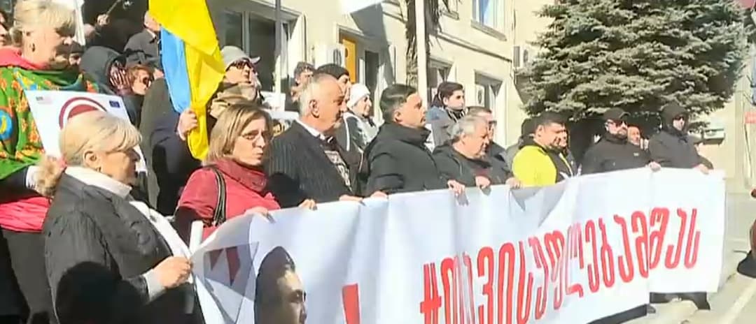 ლაგოდეხში, ფოთსა და ხაშურში მიხეილ სააკაშვილის მხარდამჭერი აქციები გაიმართა