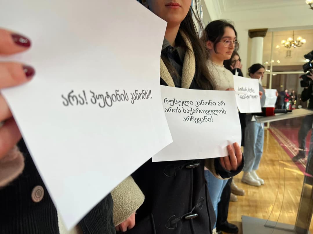 “რუსული კანონი არ არის საქართველოს არჩევანი”