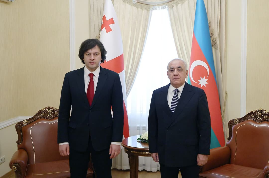 ირაკლი კობახიძე აზერბაიჯანის რესპუბლიკის პრემიერ-მინისტრს შეხვდა