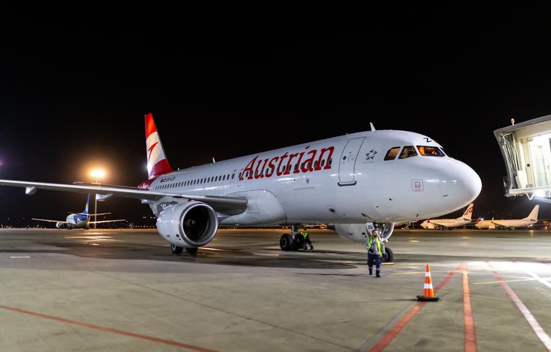 Austrian Airlines-მა თბილისის საერთაშორისო აეროპორტში ოპერირება დაიწყო