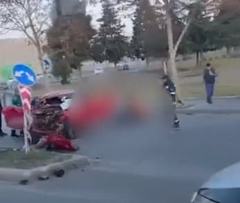 კახეთის გზატკეცილზე ავტოსაგზაო შემთხვევის შედეგად სამი ადამიანი დაშავდა