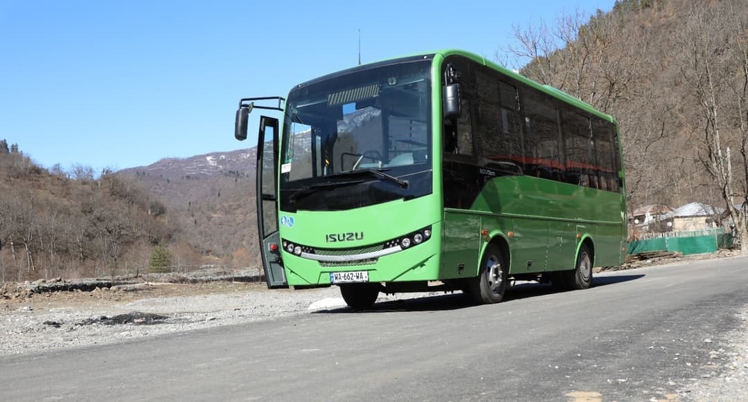 ონის მოსახლეობას დღეიდან თანამედროვე ტიპის, სრულიად ახალი საზოგადოებრივი ტრანსპორტი მოემსახურება