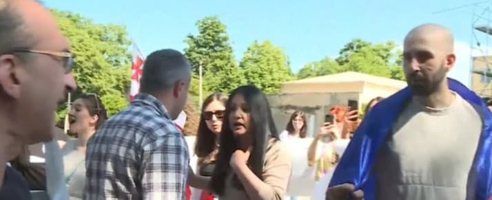 ახმეტაში “კონსერვატიული მოძრაობის” ოფისის გახსნა გააპროტესტეს