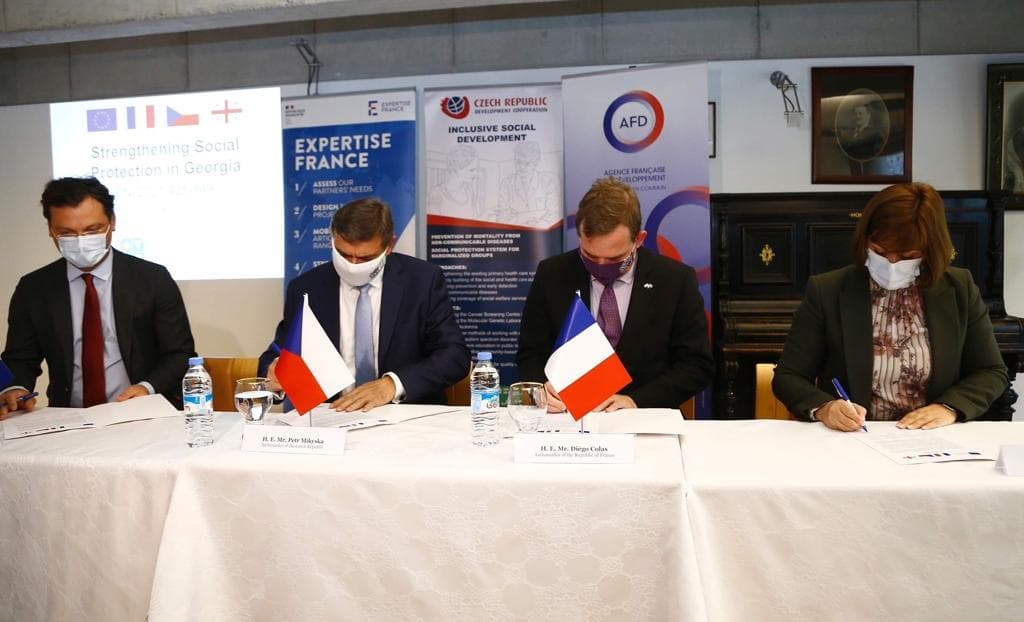 EU, France, Czech Republic join forces to strengthen Georgian social protection system