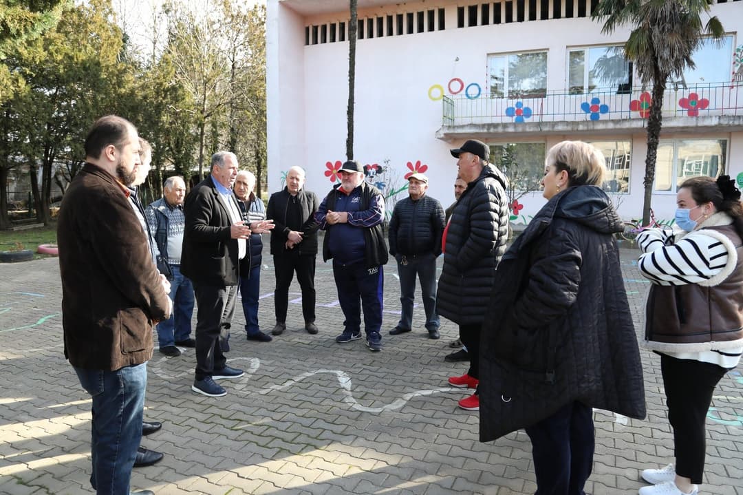 გენადი ბალანჩივაძე სოფელ გეგუთში მოსახლეობას შეხვდა