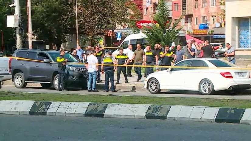 Armed man breaks in Kutaisi Bank of Georgia branch
