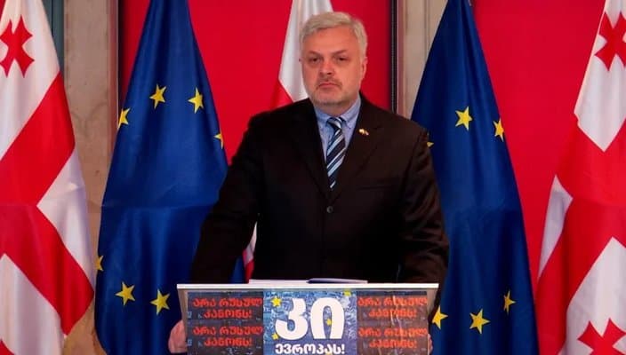 გიორგი ბარამიძე – საღად მოაზროვნე საზოგადოება მიხვდა, რომ ეს რეჟიმი ეღობება საქართველოს წინ ნატოსკენ, მშვიდობისკენ და შეშინებულები არიან