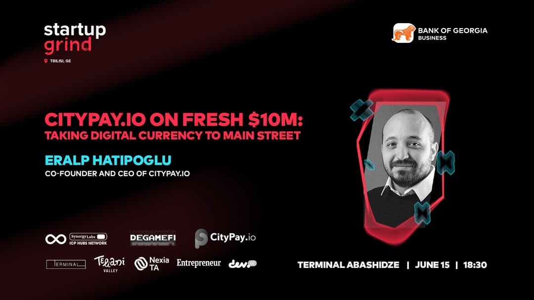 “საქართველოს ბანკის” მხარდაჭერით, Startup Grind-ის მორიგი ღონისძიება გაიმართება