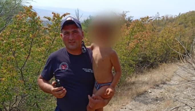 მაშველებმა სოფელ მისაქციელში დაკარგული მცირეწლოვანი ბიჭი იპოვეს