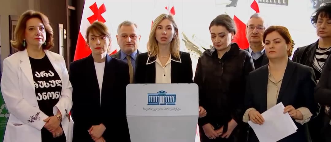 ოპოზიცია საპარლამენტო უმრავლესობას კანონპროექტის გაწვევისკენ, მოქალაქეებს კი პროტესტისკენ მოუწოდებს