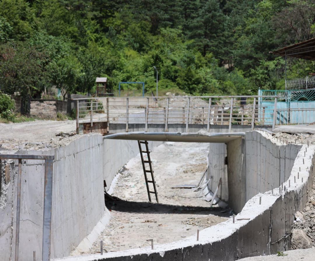 ბორჯომში, ე.წ “ცოფიანი ღელეს” რეაბილიტაცია დასრულების ეტაპზეა