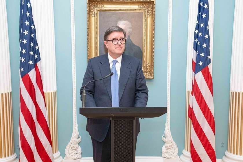 ჯეიმს ო’ბრაიენი ირაკლი კობახიძეს პრემიერ-მინისტრის თანამდებობაზე დანიშვნას ულოცავს