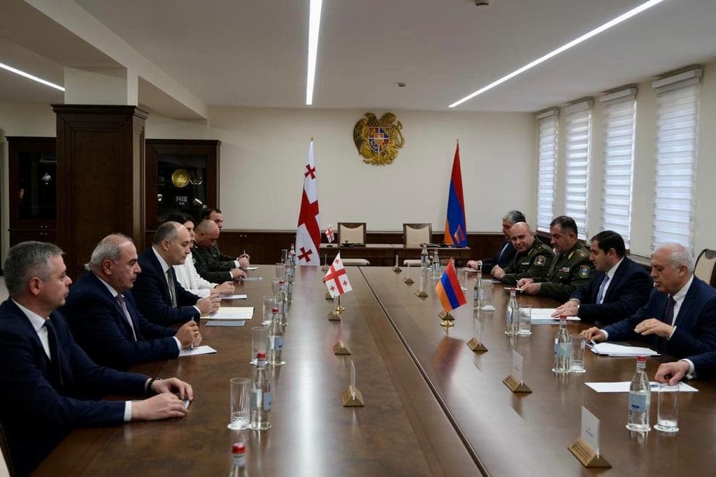 ჯუანშერ ბურჭულაძე ოფიციალური ვიზიტით სომხეთში იმყოფება