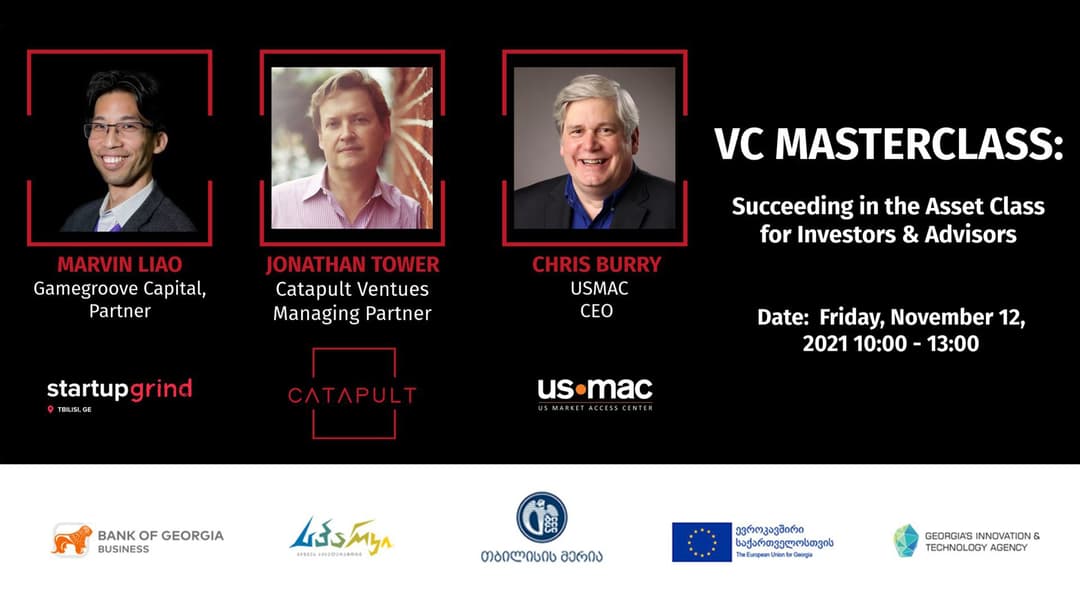 “საქართველოს ბანკის” მხარდაჭერით სილიკონის ველის წამყვანმა ინვესტორებმა თბილისში ვენჩურული კაპიტალის მასტერკლასს უმასპინძლეს
