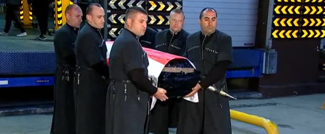 უკრაინაში დაღუპული ზურაბ ოდიშვილი სამშობლოში ჩამოასვენეს