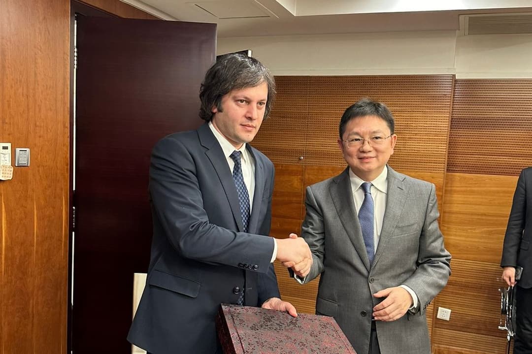 “ქართული ოცნების“ დელეგაცია ჩინეთის ვაჭრობისა და კომერციის მინისტრის მოადგილეს შეხვდა