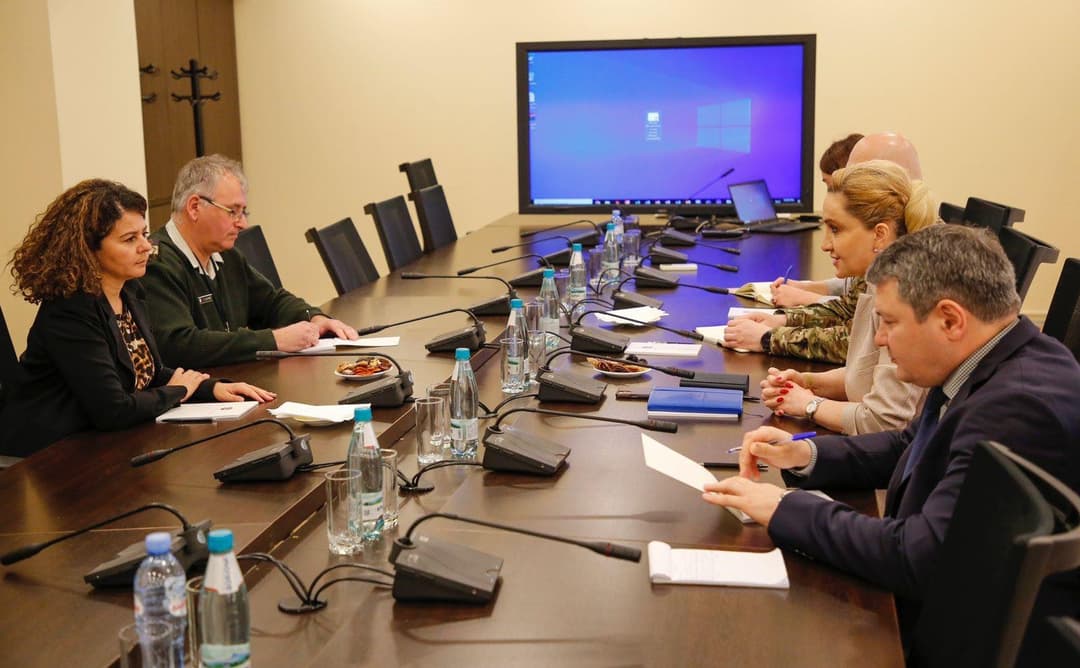 ლელა ჩიქოვანმა საფრანგეთის რესპუბლიკის ელჩს უმასპინძლა