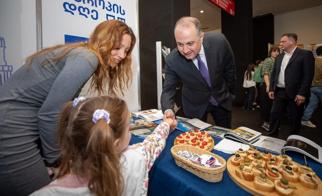 ირაკლი ჩიქოვანი ევროპის დღისადმი მიძღვნილ ღონისძიებას დაესწრო
