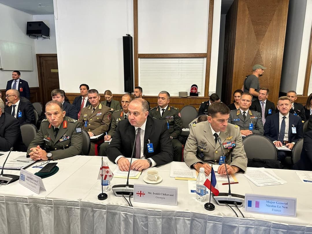 Georgian Defense Minister attends Ukraine Defense Contact Group meeting in Germany