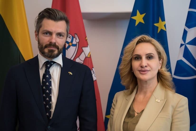 ლელა ჩიქოვანმა ლიეტუველ კოლეგასთან რეგიონული უსაფრთხოების, ნატოში ინტეგრაციისა და ორმხრივი თანამშრომლობის საკითხები განიხილა