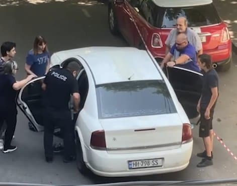 სპეციალური საგამოძიებო სამსახური ლაშა ჟღენტის დაკავების კადრებს ავრცელებს