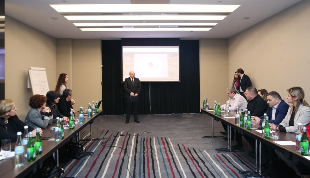 შსს-ს აკადემიის წარმომადგენლებს ადამიანური რესურსების მართვის საკითხებზე ტრენინგი ჩაუტარდათ