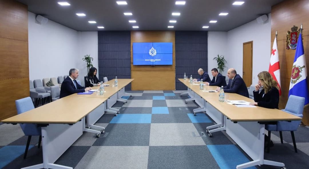 ალექსანდრე დარახველიძემ მასიმო რამანზინთან გაცნობითი ხასიათის შეხვედრა გამართა