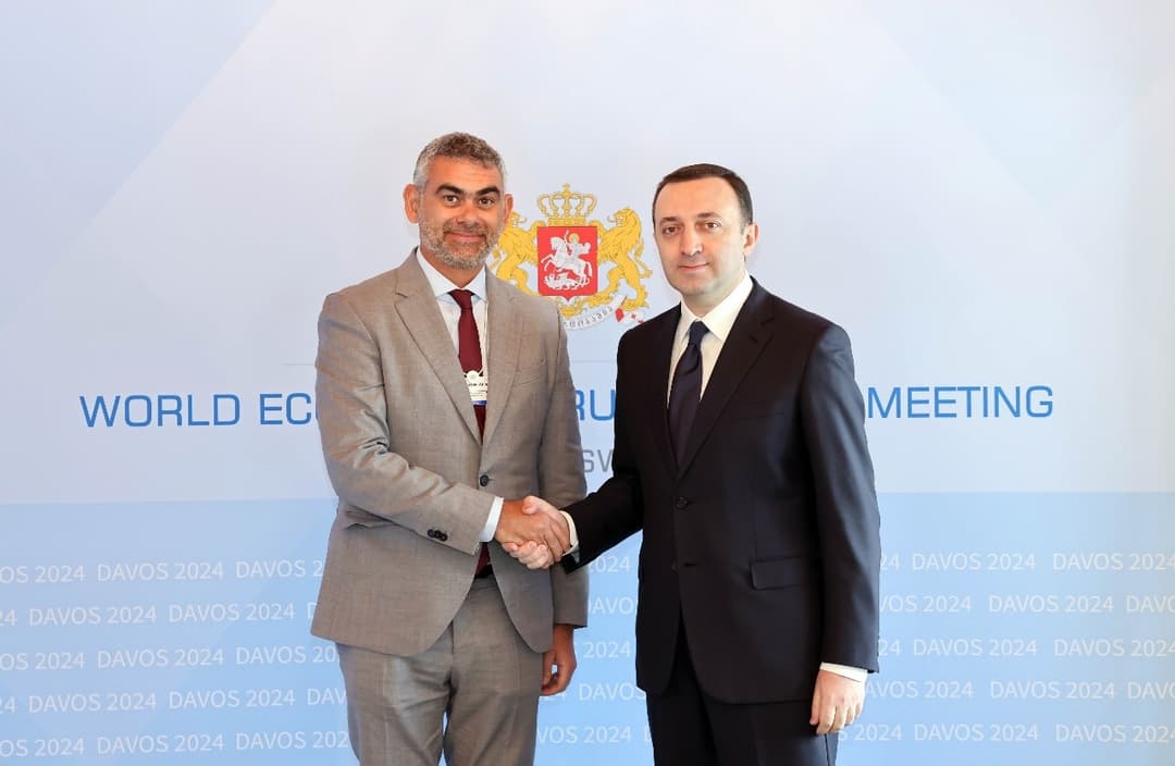 ირაკლი ღარიბაშვილი კომპანია TAQA-ს ხელმძღვანელს შეხვდა