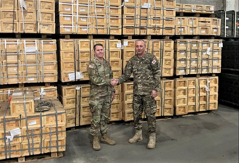 US delivers 140 tons of security assistance to Georgian defence ministry