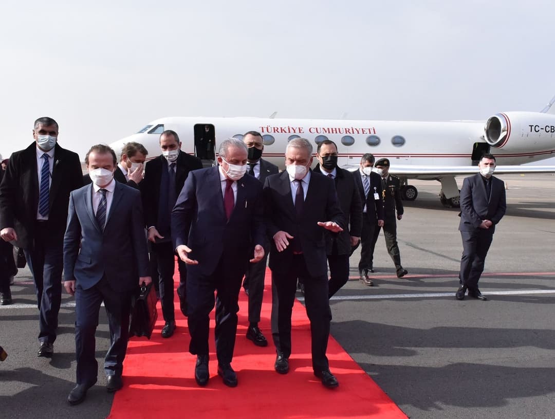 საქართველოს თურქეთის რესპუბლიკის პარლამენტის თავმჯდომარე ეწვია