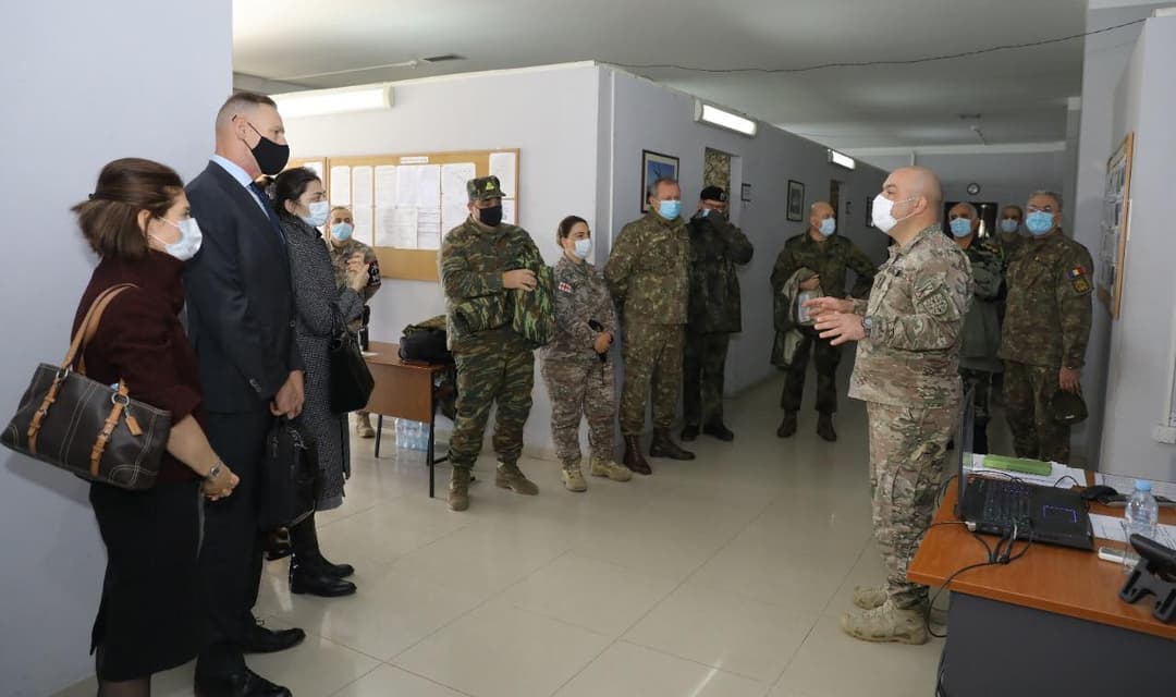 “დიდგორი 2021“-ის საშტაბო კომპონენტის მიმდინარეობას დიპლომატიური კორპუსი გაეცნო