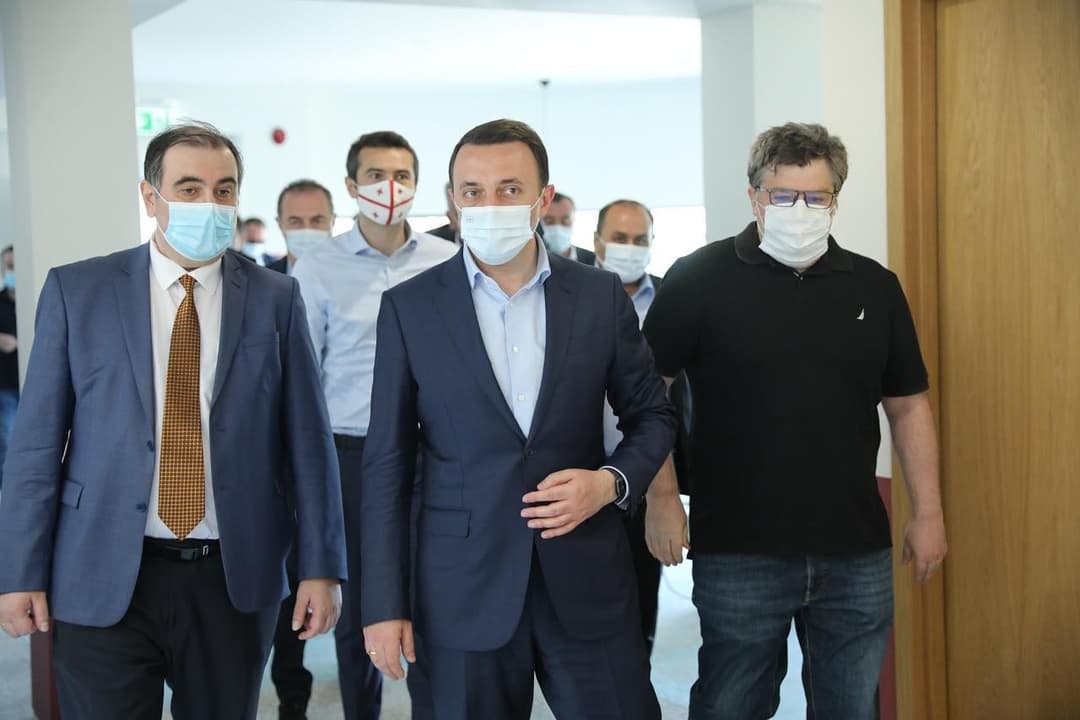 ირაკლი ღარიბაშვილი დმანისში “შვეიცარიულ აგრარულ სკოლა კავკასიაში“ იმყოფებოდა