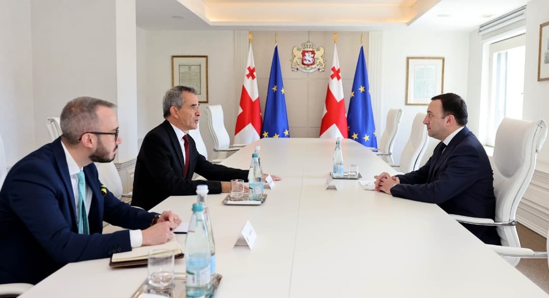 ირაკლი ღარიბაშვილი ბულგარეთის ელჩს შეხვდა