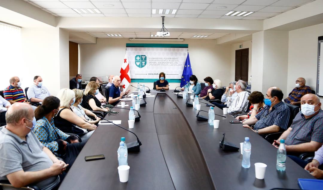 ეკატერინე ტიკარაძე სამედიცინო დაწესებულებების ხელმძღვანელებს შეხვდა