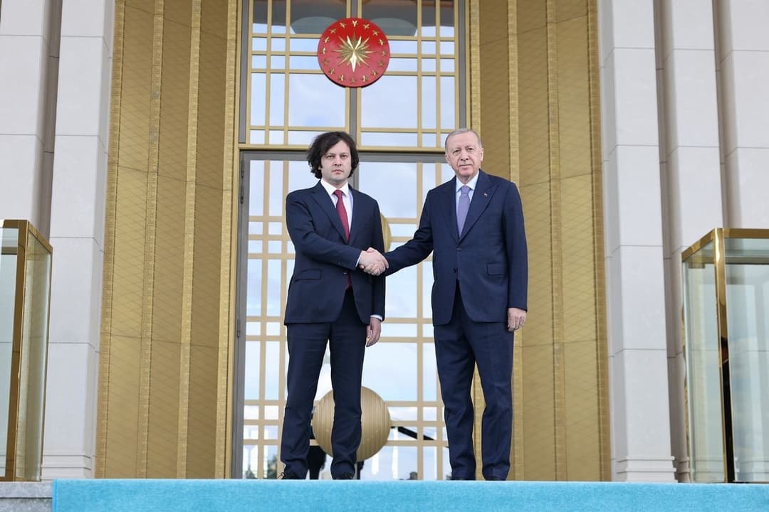 რეჯეფ თაიფ ერდოღანი ირაკლი კობახიძეს დამოუკიდებლობის დღეს ულოცავს