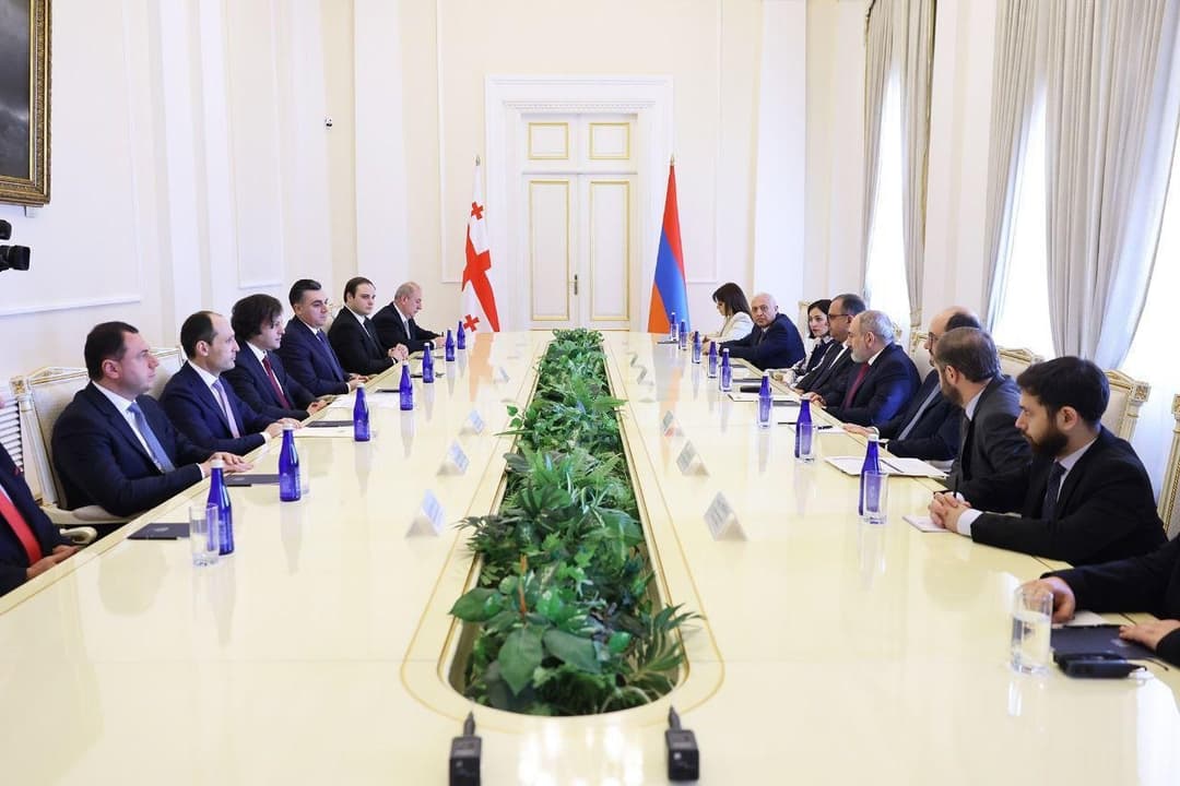 ნიკოლ ფაშინიანი – ძალიან კმაყოფილი ვარ ჩვენი ურთიერთობებით სომხეთსა და საქართველოს შორის