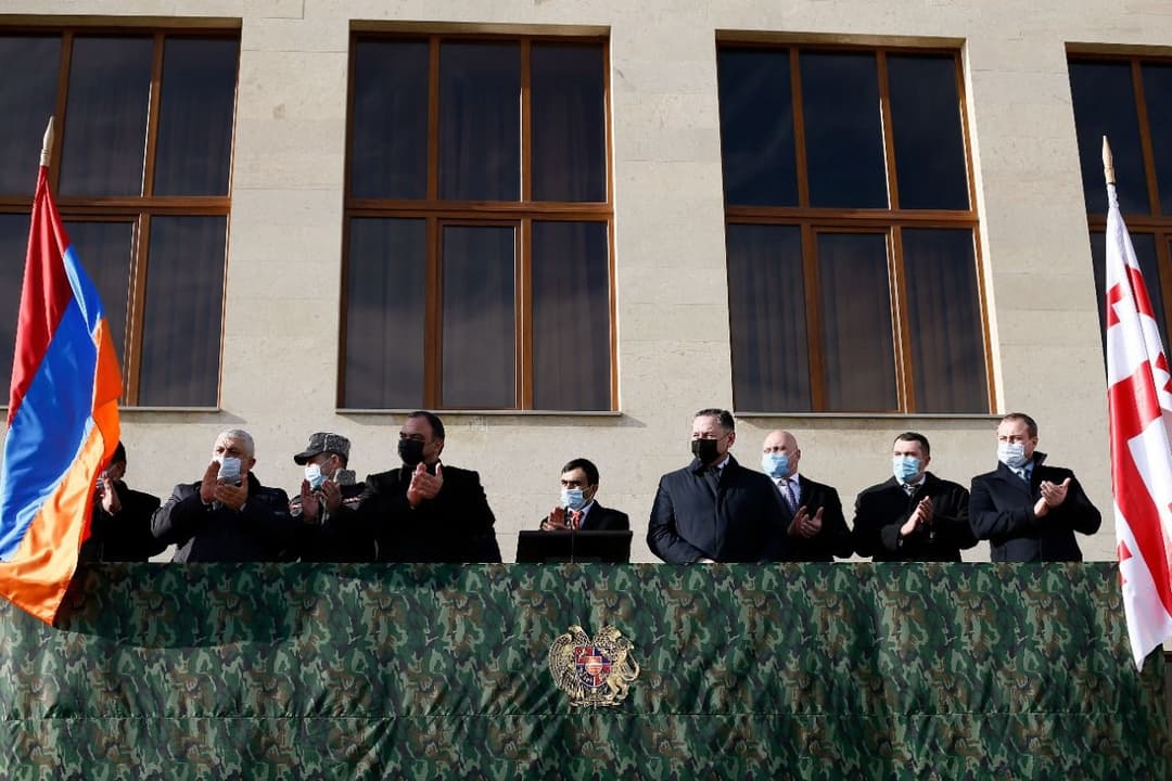 საქართველოს შს მინისტრი სომხეთში ოფიციალურ ვიზიტს განაგრძობს