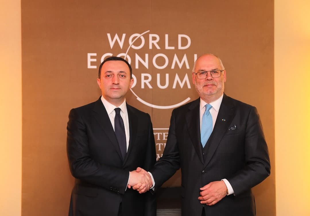 ირაკლი ღარიბაშვილი ესტონეთის პრეზიდენტს შეხვდა