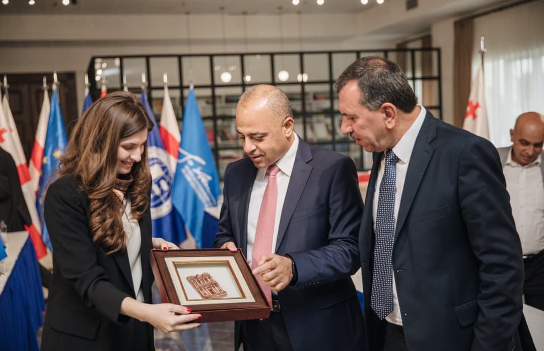 “ევროპის უნივერსიტეტს” იორდანიიდან საპარლამენტო დელეგაცია სტუმრობდა