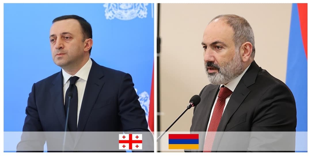 საქართველოსა და სომხეთის რესპუბლიკის პრემიერ-მინისტრებს შორის სატელეფონო საუბარი შედგა